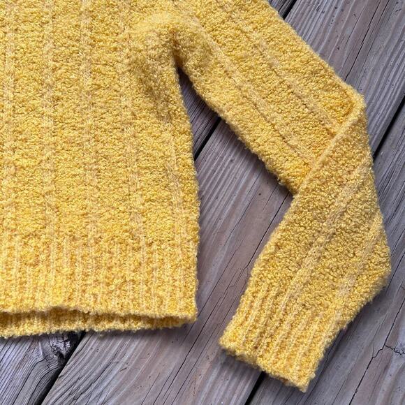 Kitty Hawk Women's Vintage Yellow Turtleneck Sweater Size XXS-XS - Picture 4 of 6